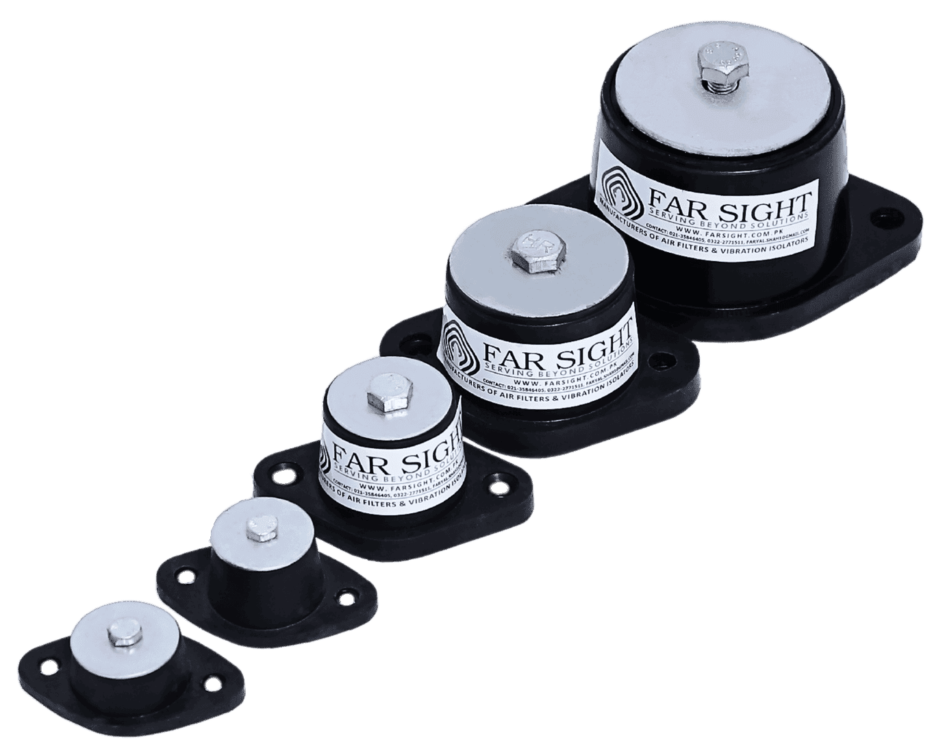 Neoprene/Rubber Mounts || (Model DD) Hover